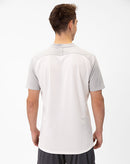 JAKO Polo Iconic - wit/zachtgrijs