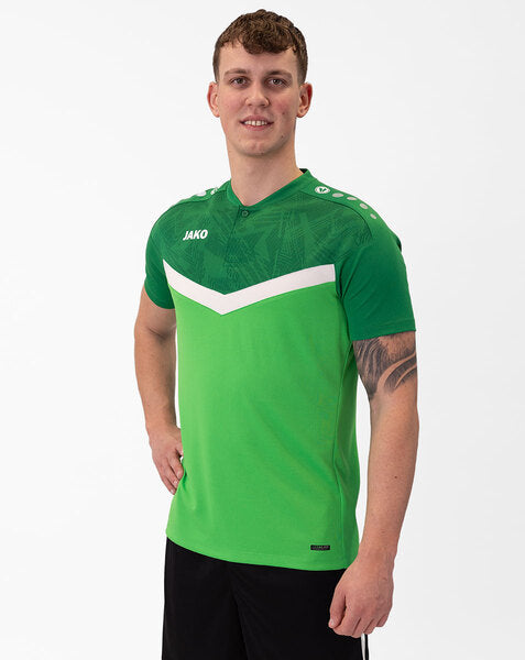 JAKO Polo Iconic - zachtgroen/sportgreen