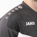 JAKO Polo Iconic - zwart/antraciet