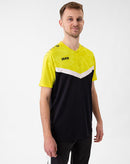 JAKO Polo Iconic - zwart/zachtgeel