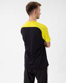 JAKO Polo Iconic - zwart/zachtgeel