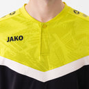 JAKO Polo Iconic - zwart/zachtgeel