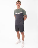 JAKO Polo Iconic - zachtgrijs/mintgroen/anthra light