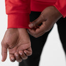 JAKO Sweater met kap Base - rood