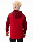 JAKO Jas met kap Iconic - rood/wijnrood