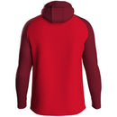 JAKO Jas met kap Iconic - rood/wijnrood