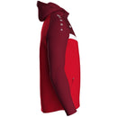 JAKO Jas met kap Iconic - rood/wijnrood
