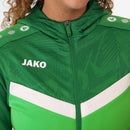 JAKO Jas met kap Iconic - zachtgroen/sportgreen