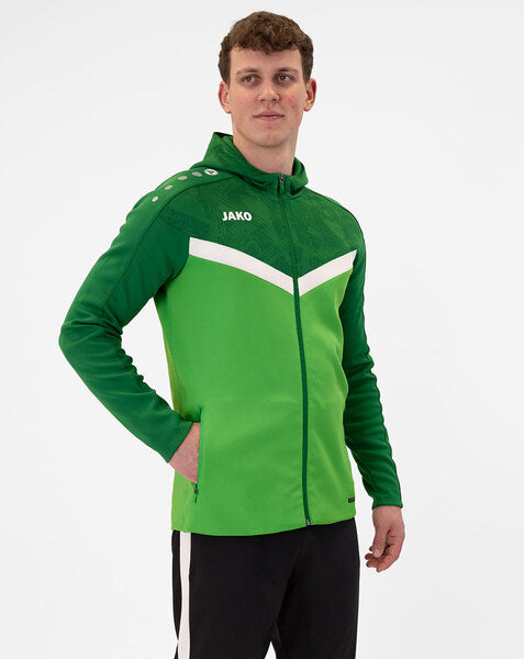 JAKO Jas met kap Iconic - zachtgroen/sportgreen