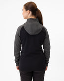 JAKO Jas met kap Iconic - zwart/antraciet