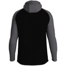 JAKO Jas met kap Iconic - zwart/antraciet