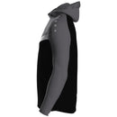 JAKO Jas met kap Iconic - zwart/antraciet