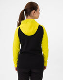 JAKO Jas met kap Iconic - zwart/zachtgeel