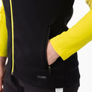 JAKO Jas met kap Iconic - zwart/zachtgeel