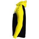 JAKO Jas met kap Iconic - zwart/zachtgeel