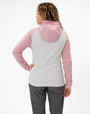 JAKO Jas met kap Iconic - zachtgrijs/antiek roze/anthra light