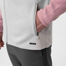 JAKO Jas met kap Iconic - zachtgrijs/antiek roze/anthra light