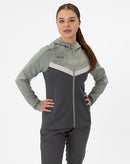 JAKO Jas met kap Iconic - zachtgrijs/mintgroen/anthra light