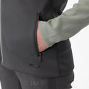 JAKO Jas met kap Iconic - zachtgrijs/mintgroen/anthra light