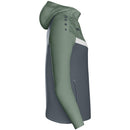 JAKO Jas met kap Iconic - zachtgrijs/mintgroen/anthra light