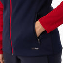 JAKO Jas met kap Iconic - marine/chillrood