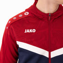 JAKO Jas met kap Iconic - marine/chillrood