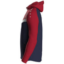 JAKO Jas met kap Iconic - marine/chillrood