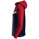 JAKO Jas met kap Iconic - marine/chillrood