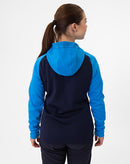 JAKO Jas met kap Iconic - marine JAKO-blauw/fluogeel