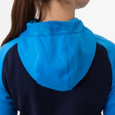 JAKO Jas met kap Iconic - marine JAKO-blauw/fluogeel