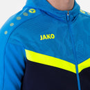 JAKO Jas met kap Iconic - marine JAKO-blauw/fluogeel