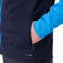 JAKO Jas met kap Iconic - marine JAKO-blauw/fluogeel