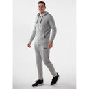 JAKO Joggingbroek Base - lichtgrijs gemeleerd