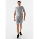 JAKO Short Base - lichtgrijs gemeleerd