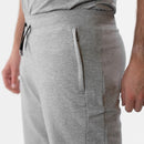 JAKO Short Base - lichtgrijs gemeleerd