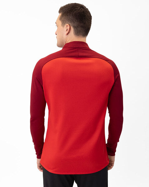 JAKO Ziptop Iconic - rood/wijnrood