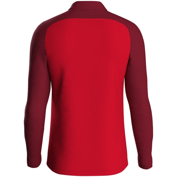 JAKO Ziptop Iconic - rood/wijnrood