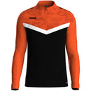 JAKO Ziptop Iconic - zwart/fluo oranje
