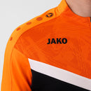 JAKO Ziptop Iconic - zwart/fluo oranje