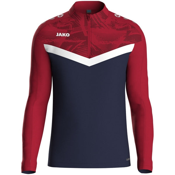 JAKO Ziptop Iconic - marine/chillrood