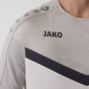 JAKO Sweater Iconic - wit/zachtgrijs