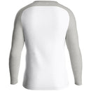 JAKO Sweater Iconic - wit/zachtgrijs