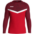 JAKO Sweater Iconic - rood/wijnrood