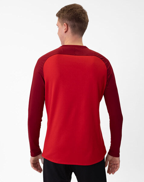 JAKO Sweater Iconic - rood/wijnrood