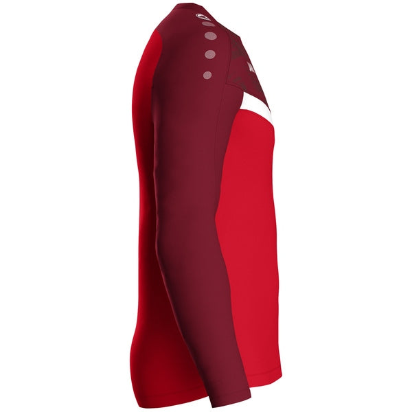 JAKO Sweater Iconic - rood/wijnrood