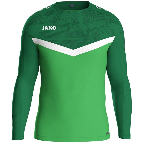 JAKO Sweater Iconic - zachtgroen/sportgreen