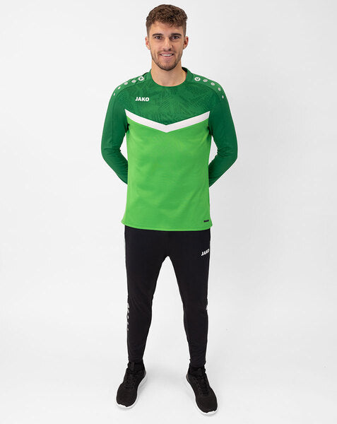 JAKO Sweater Iconic - zachtgroen/sportgreen