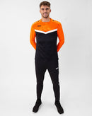 JAKO Sweater Iconic - zwart/fluo oranje