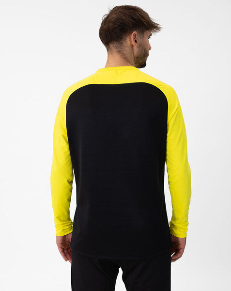 JAKO Sweater Iconic - zwart/zachtgeel
