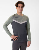 JAKO Sweater Iconic - zachtgrijs/mintgroen/anthra light